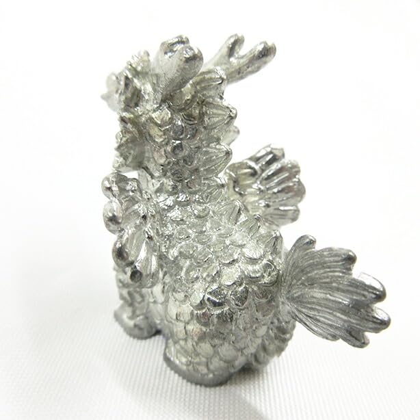 Amazon.co.jp: inuya すず 高級 錫 龍 辰年 縁起物 置物 日本製 グッズ